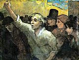The Uprising by Honore Daumier